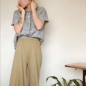 Vintage Button Up Blouse